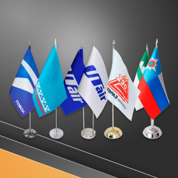 Флажки настольные